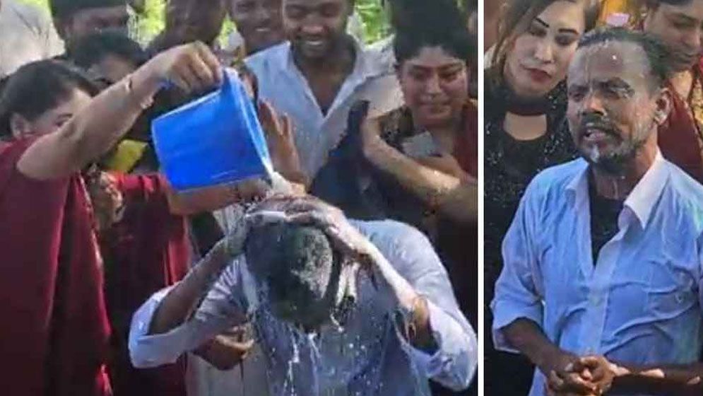 রিয়া মনিকে তালাক দিয়ে দুধ দিয়ে গোসল করলেন হিরো আলম