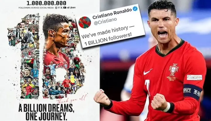 ক্রিস্টিয়ানো রোনালদো বিশ্বফুটবলের প্রথম বিলিয়নিয়ার খেলোয়াড়