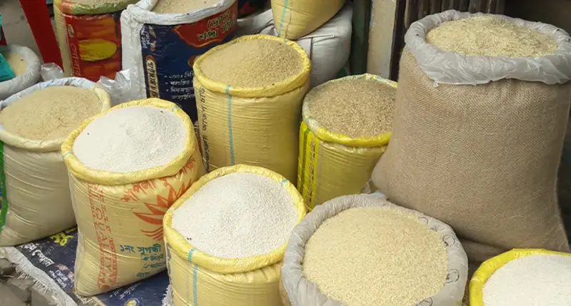 বাজারে কমেছে সব ধরনের চালের দাম